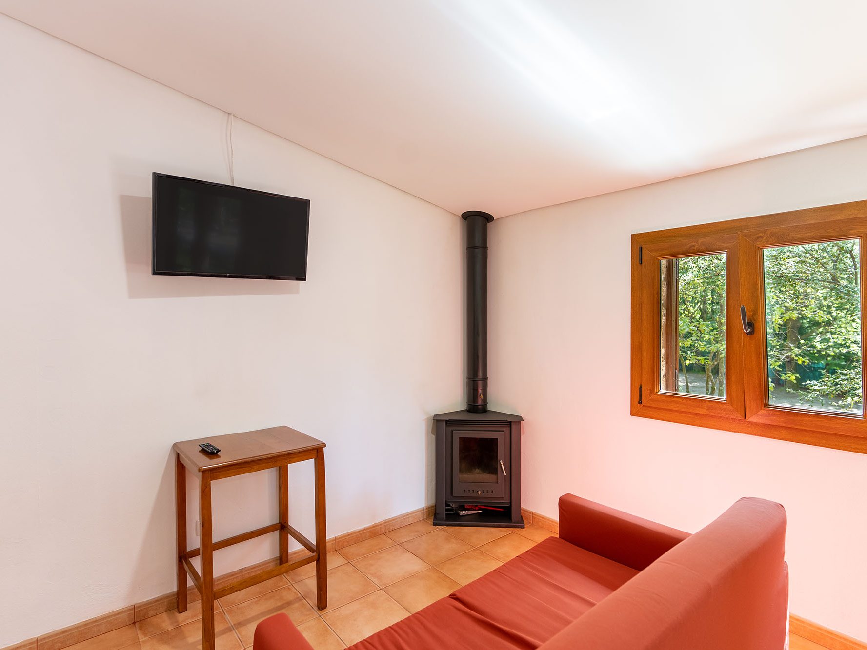 Parque Cerdeira T1 Interior lareira